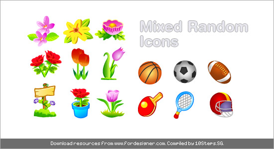 Random Items – 36 Icons