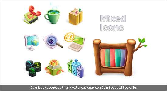 Mixed Items – 21 Icon