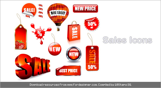 Sales – 12 Icons